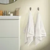 IKEA BROKGLIM (ИКЕА БРОКГЛИМ) — Полотенце для рук, белый 50х100 см — фото 4
