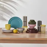 IKEA SPJUTLILJA (ИКЕА СПЙУТЛИЛЙА) — Тарелка десертная, 4 шт., с рисунком 20 см — фото 3