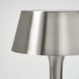 IKEA AVHÅLL (ИКЕА АВХОЛЛ) — Портативная светодиодная лампа, на батарее/регулируемая яркость никель для улицы 29 см — фото 4