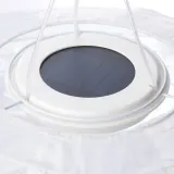 IKEA SOLVINDEN (ИКЕА СОЛВИНДЕН) — Подвесной светильник на солнечной батарее LED, для улицы/шар белый 45 см — фото 3