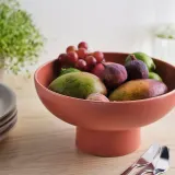 IKEA BLOMVECKLARE (ИКЕА БЛОМВЕКЛАРЕ) — Миска, красно-коричневый 26 см — фото 4