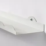 IKEA DAGGKAPRIFOL (ИКЕА ДАГГКАПРИФОЛ) — Полка для фотографий, белая 49 см — фото 5
