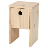 IKEA PS 2026 (ИКЕА ПС 2026) — Тумба прикроватная, сосна с откидной дверцей 30х30х50 см — фото 1