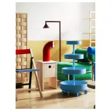 IKEA PS 2026 (ИКЕА ПС 2026) — Тумба прикроватная, сосна с откидной дверцей 30х30х50 см — фото 7