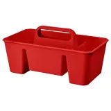 IKEA STACKSTOD (ИКЕА СТАКСТОД) — Органайзер для стола, красный 32х18х16 см — фото 1