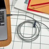 IKEA RUNDHULT (ИКЕА РУНДХУЛТ) — Кабель USB-C, USB-C, чёрный/белый 1,5 м/100 Вт — фото 4