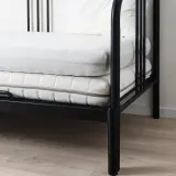 IKEA VÅRVIAL (ИКЕА ВОРВИАЛ) — Простыня на резинке для лежанки, белая 80х200 см — фото 5