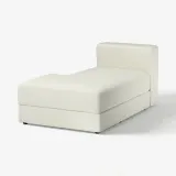 IKEA JÄTTEBO (ИКЕА ЙЭТТЕБО) — Чехол на модуль шезлонг левый, Axvall кремовый — фото 2