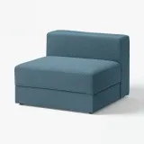 IKEA JÄTTEBO (ИКЕА ЙЭТТЕБО) — Чехол на модуль 1,5 с ящиком, Axvall темный серо-синий — фото 2