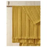 IKEA SÖRBYSKOGEN (ИКЕА СЁРБИСКОГЕН) — Плед, желтый 130х170 см — фото 4