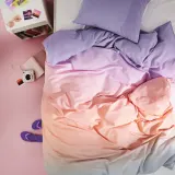 IKEA FLÄDERBUSKE (ИКЕА ФЛЭДЕРБУСКЕ) — Пододеяльник и наволочка, разноцветный 150х200/50х60 см — фото 3