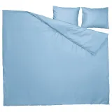 IKEA PILTANDVINGE (ИКЕА ПИЛТАНДВИНГЕ) — Пододеяльник и 2 наволочки, светло-голубой 200х200/50х60 см — фото 4