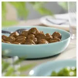 IKEA VITBLECKA (ИКЕА ВИТБЛЕКА) — Тарелка, бирюзовый 21 см — фото 4