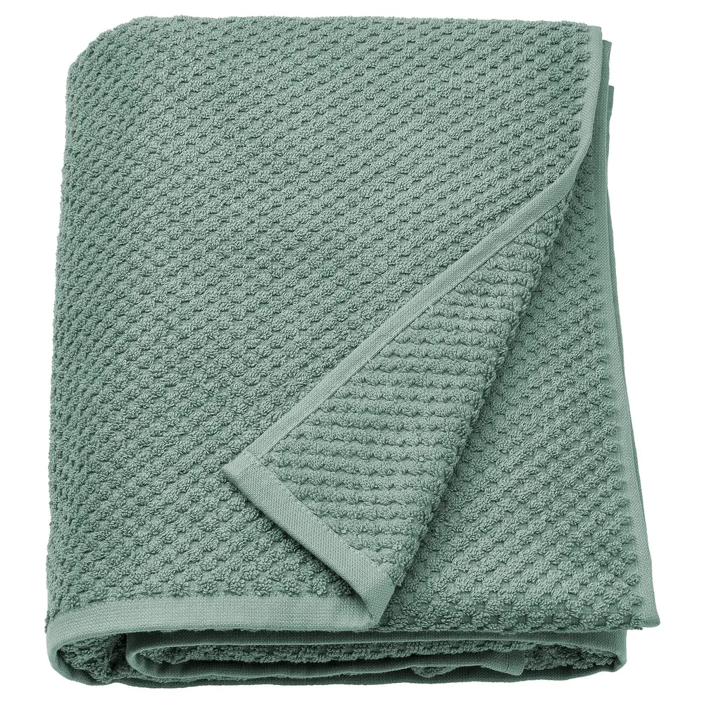 IKEA GULVIAL (ИКЕА ГУЛВИАЛ) — Полотенце банное, бирюзовое 100x150 см