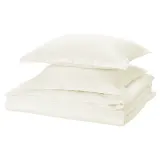 IKEA LUKTVICKER (ИКЕА ЛУКТВИКЕР) — Пододеяльник и 2 наволочки, белый 200x200/50x60 см — фото 1