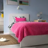 IKEA GULLSTRÅLE (ИКЕА ГУЛЛСТРОЛЕ) — Покрывало, ярко-розовое 150x250 см — фото 3