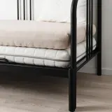 IKEA VÅRVIAL (ИКЕА ВОРВИАЛ) — Простыня на резинке для тахты, бежевая 80x200 см — фото 3
