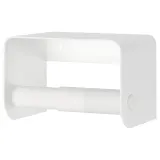 IKEA ENUDDEN (ИКЕА ЕНУДДЕН) — Держатель для туалетной бумаги, белый 9x13x8 см — фото 1