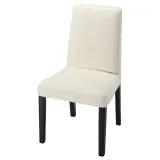 IKEA BERGMUND (ИКЕА БЕРГМУНД) — Чехол на стул, Аксвалль кремовый — фото 3