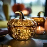 IKEA HÖSTAGILLE (ИКЕА ХЁСТАГИЛЛЕ) — Мисочка с крышкой, коричневый 19 см — фото 4