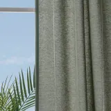 IKEA LENDA (ИКЕА ЛЕНДА) — Штора на шторной ленте, 2 шт., светлый серо-зелёный 140x250 см — фото 3