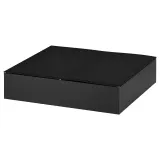IKEA VARDÖ (ИКЕА ВАРДЁ) - Контейнер для белья - чёрный 65x70 см — фото 1