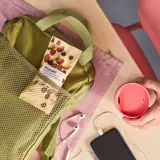 IKEA MUNSBIT (ИКЕА МУНСБИТ) - Смесь жареных орехов - клюква и изюм, несолёная 60 г — фото 4