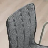 IKEA LÄKTARE (ИКЕА ЛЭКТАРЕ) - Чехол на стул - Гуннаред средне-серый — фото 4