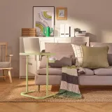 IKEA BJÖRKÅSEN (ИКЕА БЙЁРКОСЕН) - Столик для ноутбука - жёлто-зелёный — фото 3