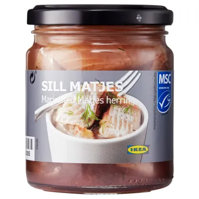 IKEA SILL MATJES  (ИКЕА СИЛЛ МАЧЕС)  -  Филе сельди матье 250 г