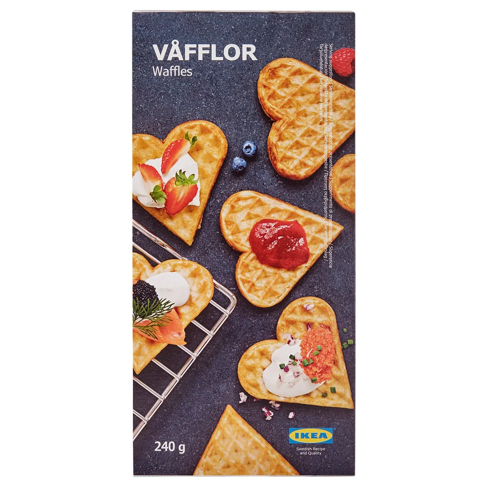 IKEA VÅFFLOR (ИКЕА ВОФФЛОР) - Вафли, замороженные