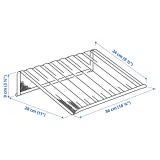 IKEA DRÖNJÖNS (ИКЕА ДРЁНЙЁНС) - Подставка для ноутбука - белый — фото 7