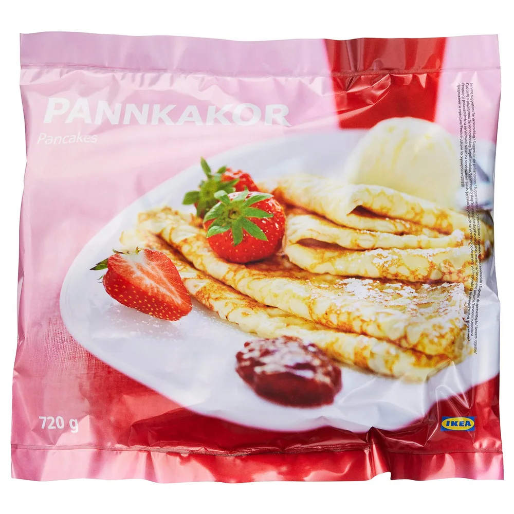 IKEA PANNKAKOR (ИКЕА ПАННКАКОР) - Блины замороженные