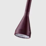 IKEA NÄVLINGE (ИКЕА НЭВЛИНГЕ) — LED-светильник с зажимом, тёмно-красный — фото 4