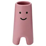 IKEA FRÖVÄXT (ИКЕА ФРЁВЭКСТ) — Ваза, розовая 10 см — фото 1