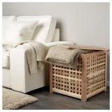 IKEA HOL (ИКЕА ХОЛ) — Столик, акация 50x50 см — фото 3
