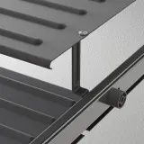 IKEA KOMPLEMENT (ИКЕА КОМПЛИМЕНТ) — Полка для обуви выдвижная, тёмно-серая 50х58 см — фото 4