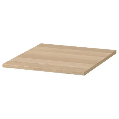 IKEA KOMPLEMENT (ИКЕА КОМПЛИМЕНТ) — Полка, имитация беленого дуба 50x58 см