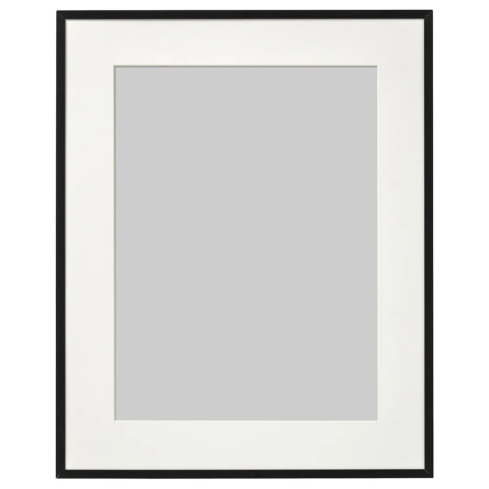 IKEA LOMVIKEN (ИКЕА ЛОМВИКЕН) — Рамка, черный 40x50 см