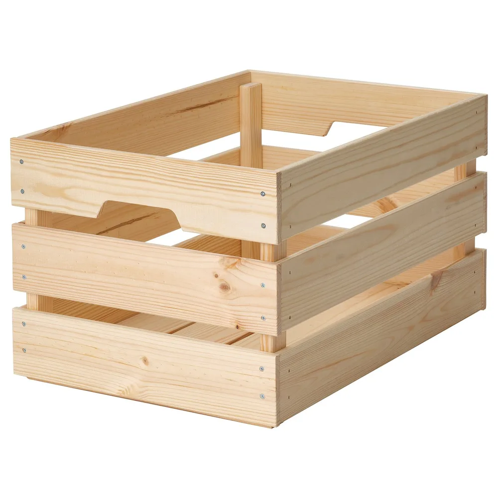 IKEA KNAGGLIG (ИКЕА КНАГГЛИГ) — Ящик, сосна 46x31x25 см
