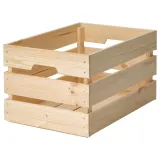 IKEA KNAGGLIG (ИКЕА КНАГГЛИГ) — Ящик, сосна 46x31x25 см — фото 1