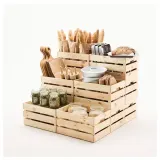 IKEA KNAGGLIG (ИКЕА КНАГГЛИГ) — Ящик, сосна 46x31x25 см — фото 5