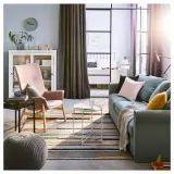 IKEA GLADOM (ИКЕА ГЛАДОМ) — Столик с подносом, белый 45х53 см — фото 4