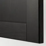 IKEA LERHYTTAN (ИКЕА ЛЕРХЙТТАН) — Фронтальная панель ящика, морёный черный 40х20 см — фото 2