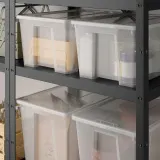 IKEA SAMLA (ИКЕА САМЛА) — Крышка для контейнера 45/65 л, прозрачная — фото 3