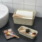 IKEA NOJIG (ИКЕА НОЙИГ) — Органайзер, пластик/бежевый 10x20x5 см — фото 2