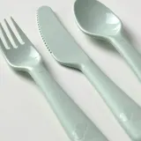 IKEA KALAS (ИКЕА КАЛАС) — Набор столовых приборов, 18 шт, разные цвета — фото 3