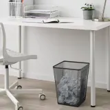 IKEA DRÖNJÖNS (ИКЕА ДРЁНЙЁНС) — Корзина для мусора, чёрная — фото 2