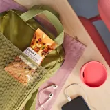 IKEA MUNSBIT (ИКЕА МУНСБИТ) - Смесь жареных орехов и ягод - слегка солёная, 60 г — фото 3