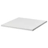 IKEA JOSTEIN (ИКЕА ЙОСТЕИН) — Полка металлическая, для дома и улицы белая 37x40 см — фото 1